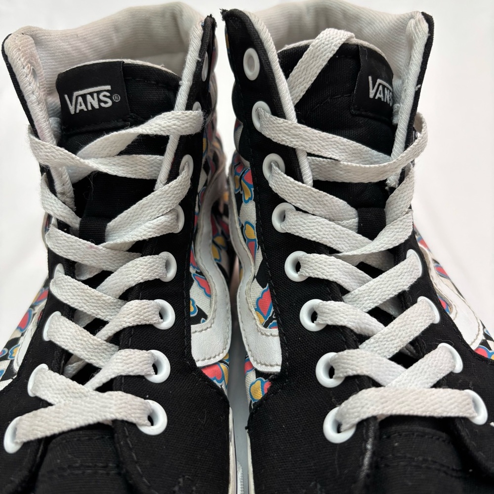 Vans Filmore Hi Checkerboard Black and White High-Top Sneakers - Picture 8 of 12